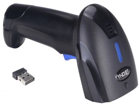 SUNTEK 2D Bluetooth+Wireless Barcode Scanner (ST1100DB) Blue