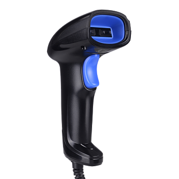 SUNTEK 2D Wired Barcode Scanner (ST1100D) Blue