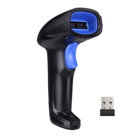 SUNTEK 2D Wireless Barcode Scanner (ST1100DW) Blue